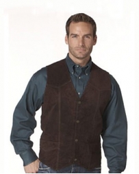 Cripple Creek® Men's Basic Vest With Snap Front