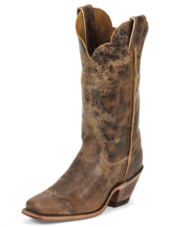 justin boots bent rail tan road