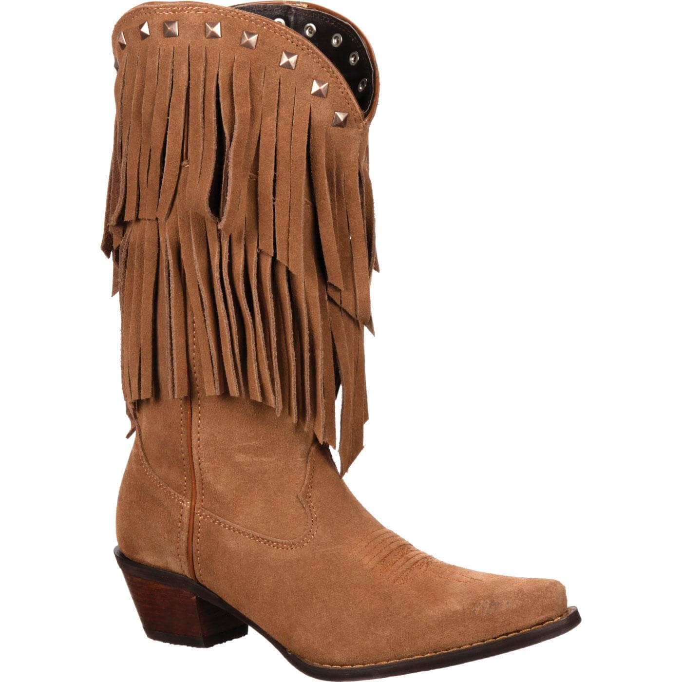fringe western boots