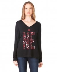 OCJ® Ladies' Long Sleeve Flowey NE Tee