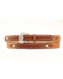 Nocona® Men's Ostrich Print Belt