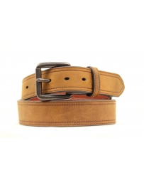 Ariat® Men's Distressed Inset Logo Belt