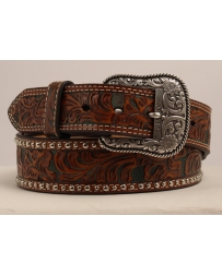 Ariat® Men's Stud And Scroll Belt