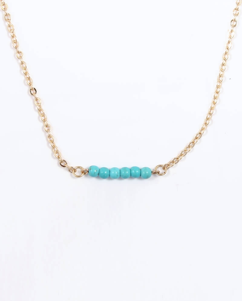 Blu Pepper Ladies' Turquoise Necklace 