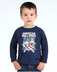 Cowboy Hardware® Boys' American Bull Rider LS Tee