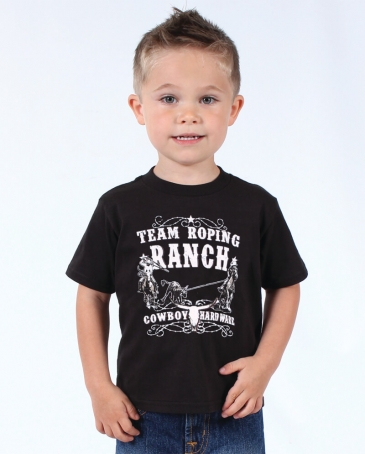 Cowboy Hardware Boys' Team Roping Ranch Zip-Front Softshell Vest 387110-664 