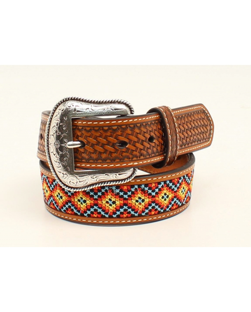 Nocona® Boys' Aztec Embroidered Belt 