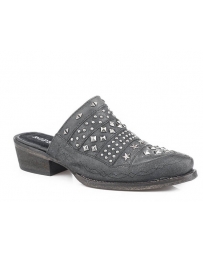 Roper® Ladies' Black Studed Mule