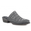 Roper® Ladies' Black Studed Mule