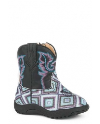 Roper® Girls' Geometric Glitter Boots - Infant