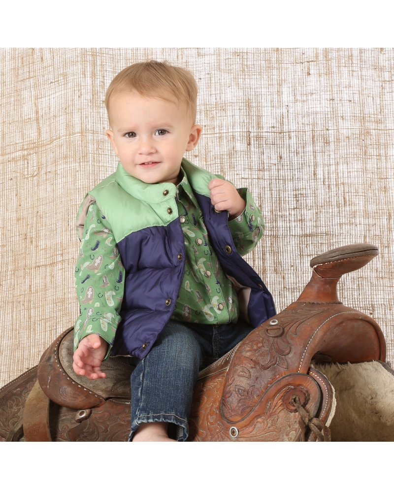 infant puffer vest