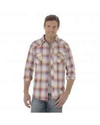 Wrangler® Men's Long Sleeve Western Jean Shirt