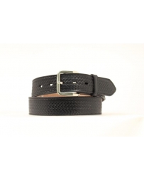 Nocona® Men's Black Basketweave Money Belt