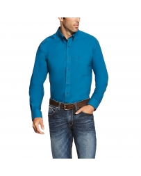 Ariat® Men's Long Sleeve Solid Twill Shirt - Big & Tall