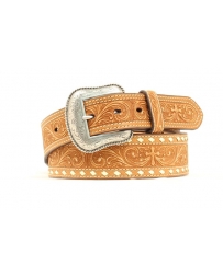 Nocona® Men's Tooled Leather Belt