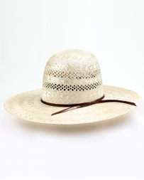 Rodeo King® Open Crown Rami Straw Hat