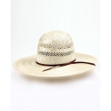 Rodeo King® Open Crown Rami Straw Hat