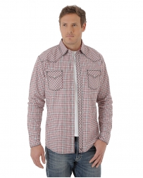 Wrangler® 20X® Men's Long Sleeve Plaid Shirt - Tall