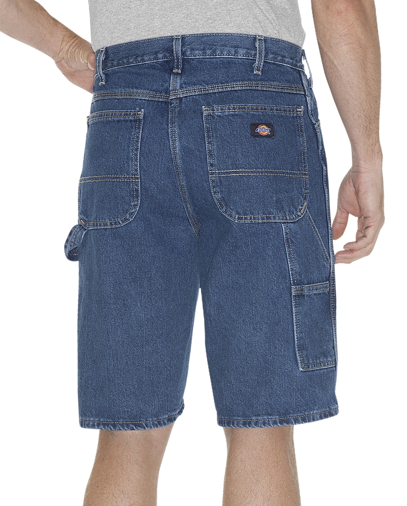 dickies denim carpenter shorts