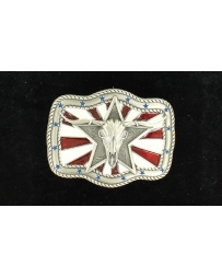 Nocona® Men's Stars & Stripes Steer Head Buckle