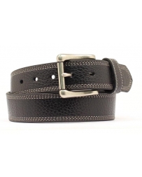 Nocona® Men's Triple Stitch Black Belt - Big