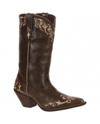 Durango® Ladies' Crush Chocolate Scroll Western Boots