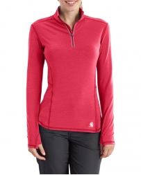 Carhartt® Ladies' Force Ferndale Quarter-Zip Pullover