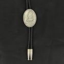 Double S® Silver Eagle Bolo Tie