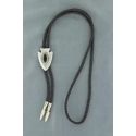 Double S® Silver Arrow Bolo Tie