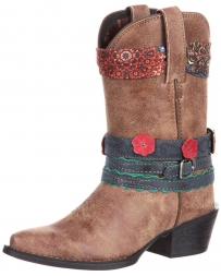 Durango® Girls' Accessorized Western Boots