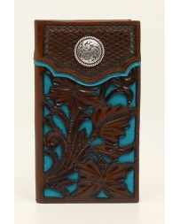 Nocona® Men's Floral Tooled Rodeo Wallet