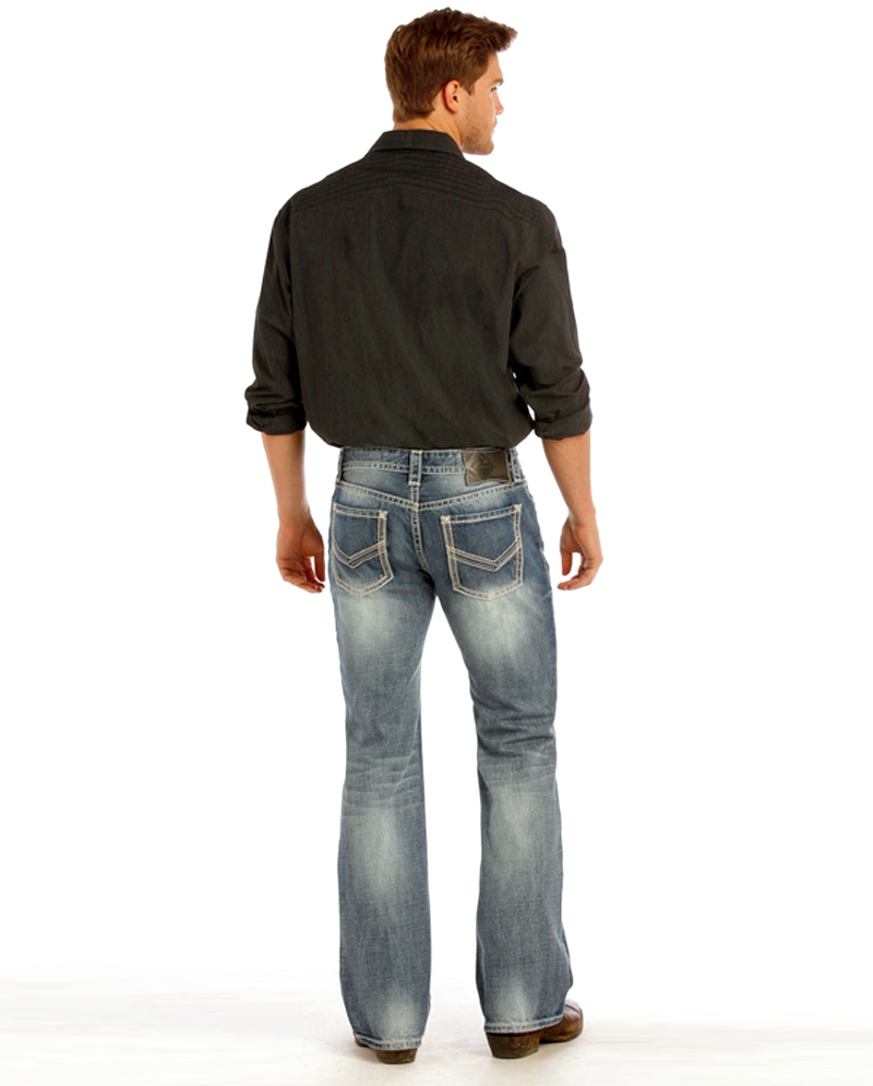 rock and roll denim pistol bootcut