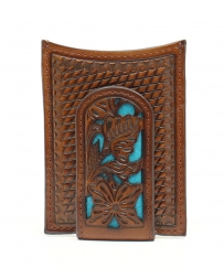 Nocona® Men's Floral Tooled Moneyclip