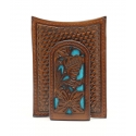 Nocona® Men's Floral Tooled Moneyclip