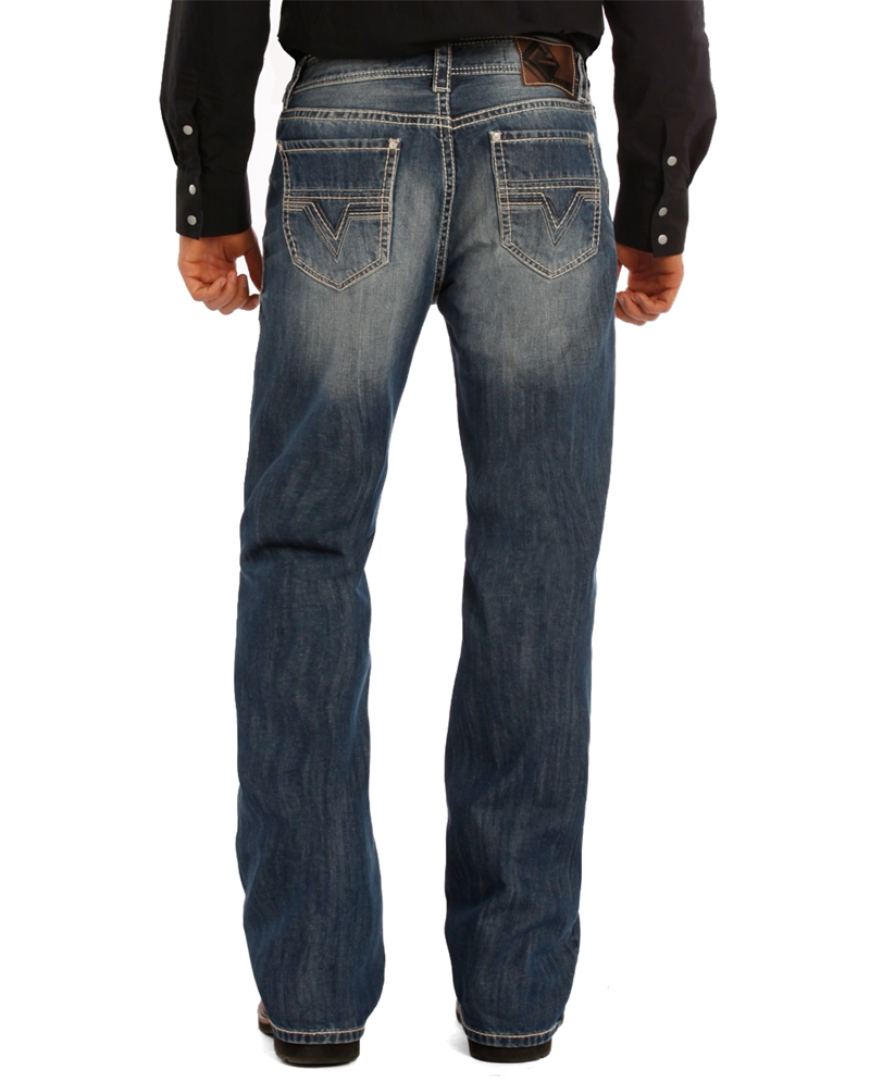 rock and roll double barrel jeans