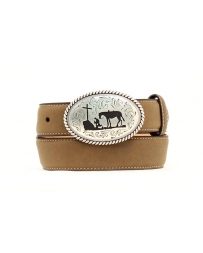 Nocona Belt Co.® Boys' Braying Cowboy Belt