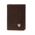 Ariat® Men's Leather Tri-Fold Wallet