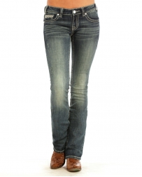 Jean Rock & Roll Denim Cowgirl Rival Straight - Bleu Vintage - Taille 29x32 - Junior