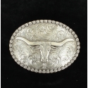 Nocona Belt Co.® Oval Longhorn Buckle