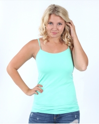 Younique® Ladies' Solid Mint Stretch Cami