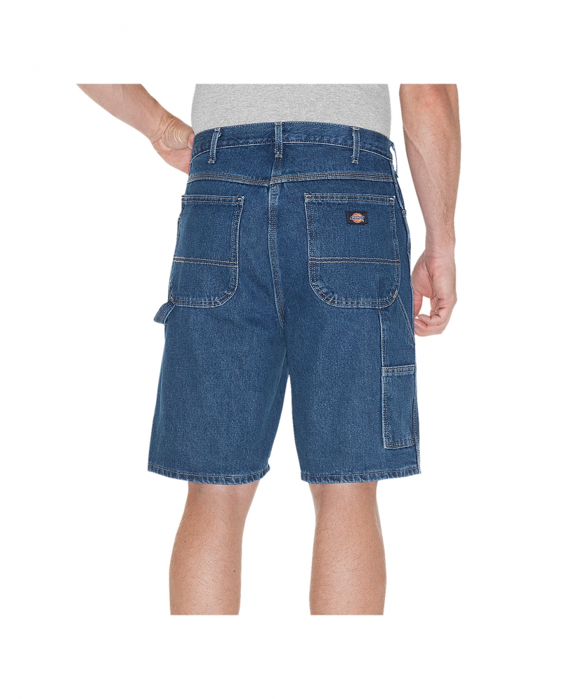 denim carpenter shorts