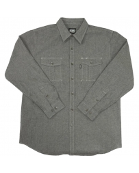 Key® Men's Performance Comfort Long Sleeve Chambray Shirt