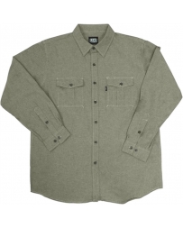 Key® Men's Performance Comfort Long Sleeve Chambray Shirt