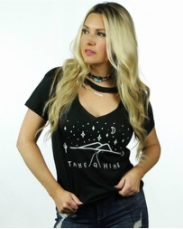 Ali Dee® Ladies' Take Hike Choker Tee