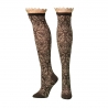 Blazin Roxx® Ladies' Brown Lace Knee High Socks