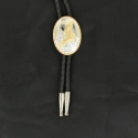 Double S® Men's Gold and Silver Eagle Bolo