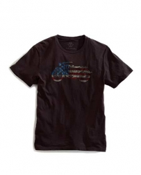 Tin Haul® Men's Flag Motorcycle Tee