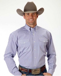 Roper® Men's LS Amarillo Print Button Down Shirt