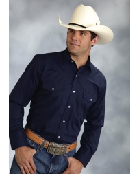 Roper® Men's Long Sleeve Solid Twill Shirt