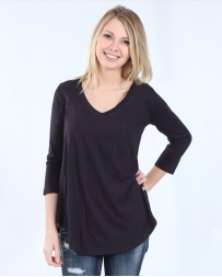 Survival Ladies' 3/4 Sleeve Pocket Tee